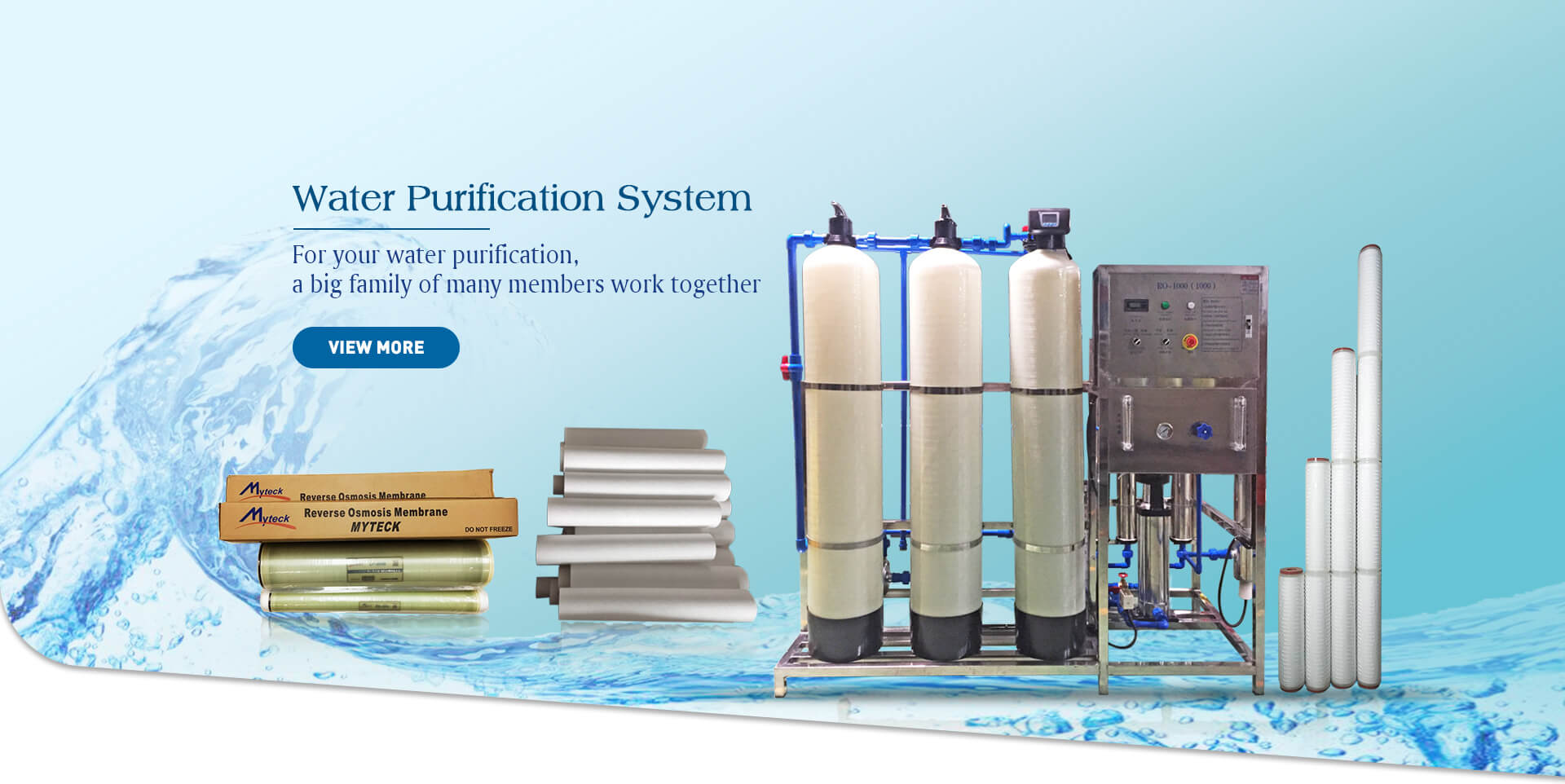 Industrial Water Purification System