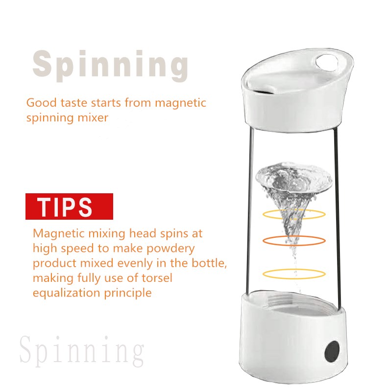 Advanced Fashionable Design Magnetic Spinning Mixing Bottle