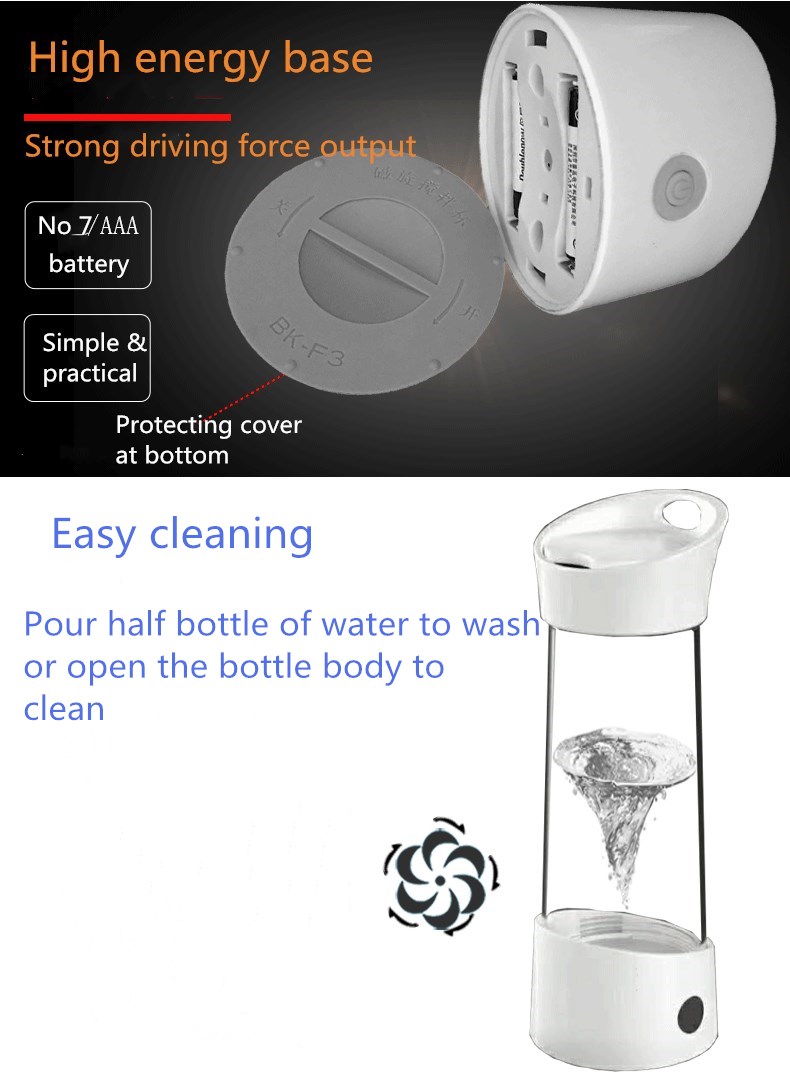 Advanced Fashionable Design Magnetic Spinning Mixing Bottle