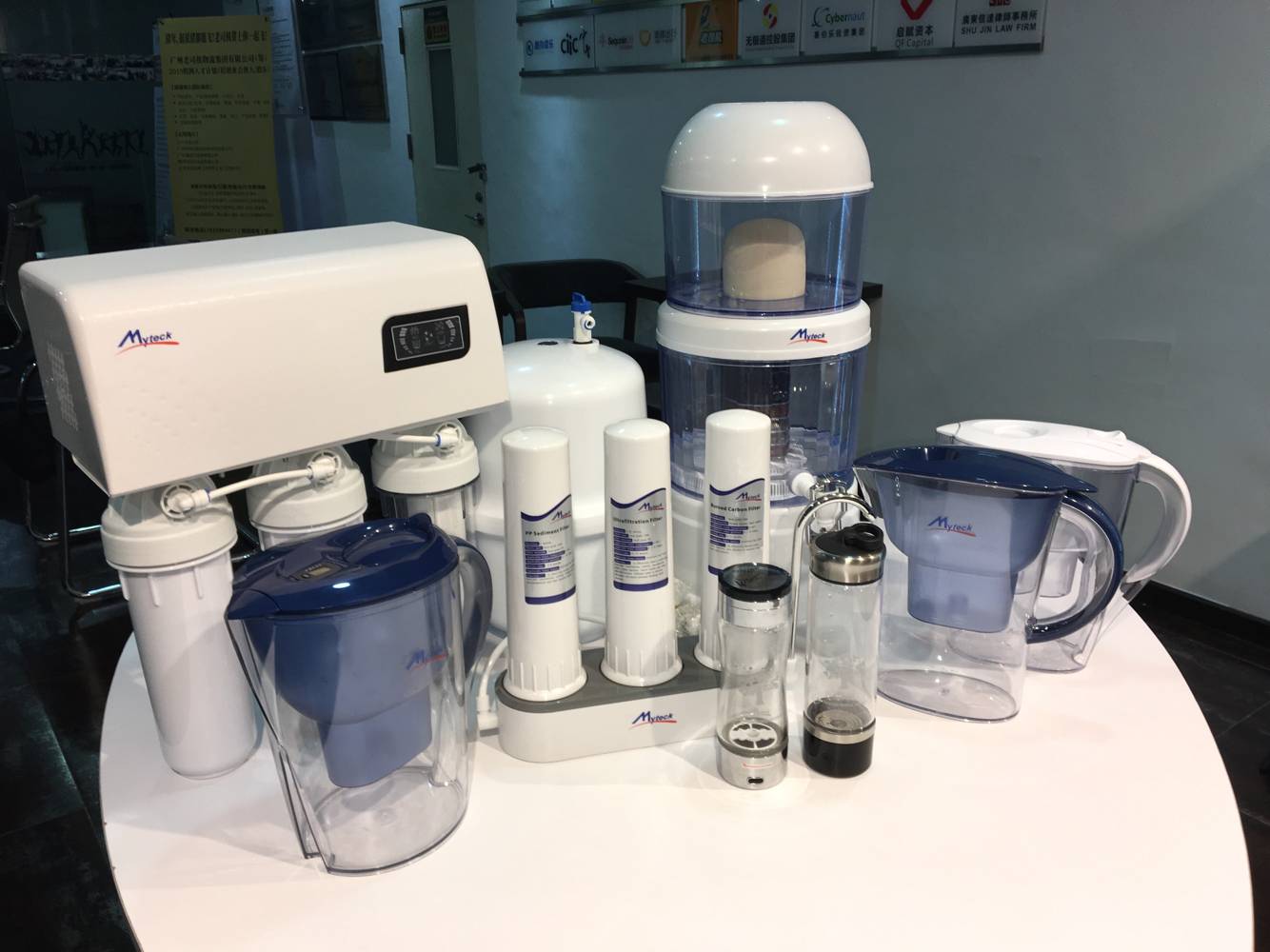 Myteck water purifiers sold to more than 10 countries