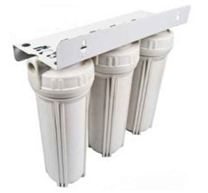 3-stage Undersink Wall Mounted PP Carbon UF Water Filter