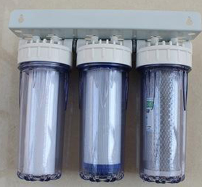 3-stage Undersink Wall Mounted PP Carbon UF Water Filter