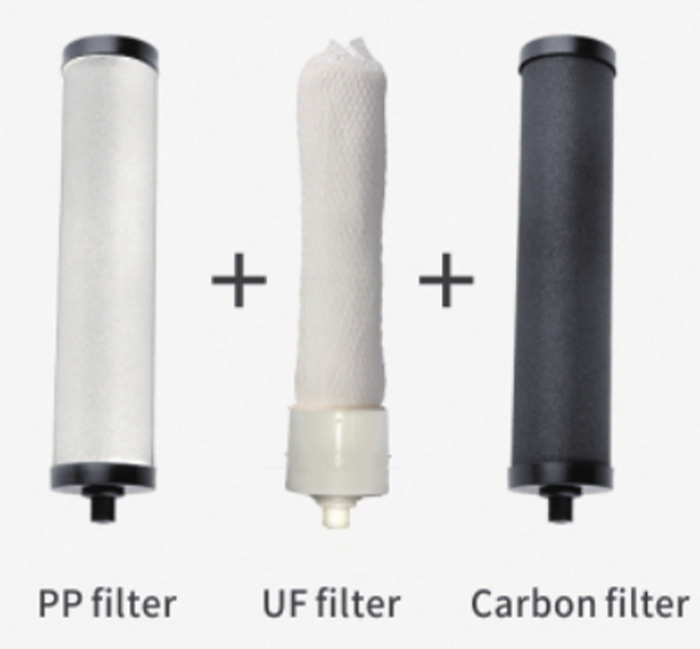 Screw Type Burned Carbon Filter Cartridge